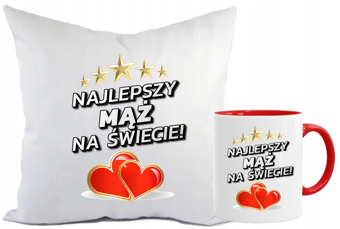 

Poduszka kubek Dla Męża Walentynki
