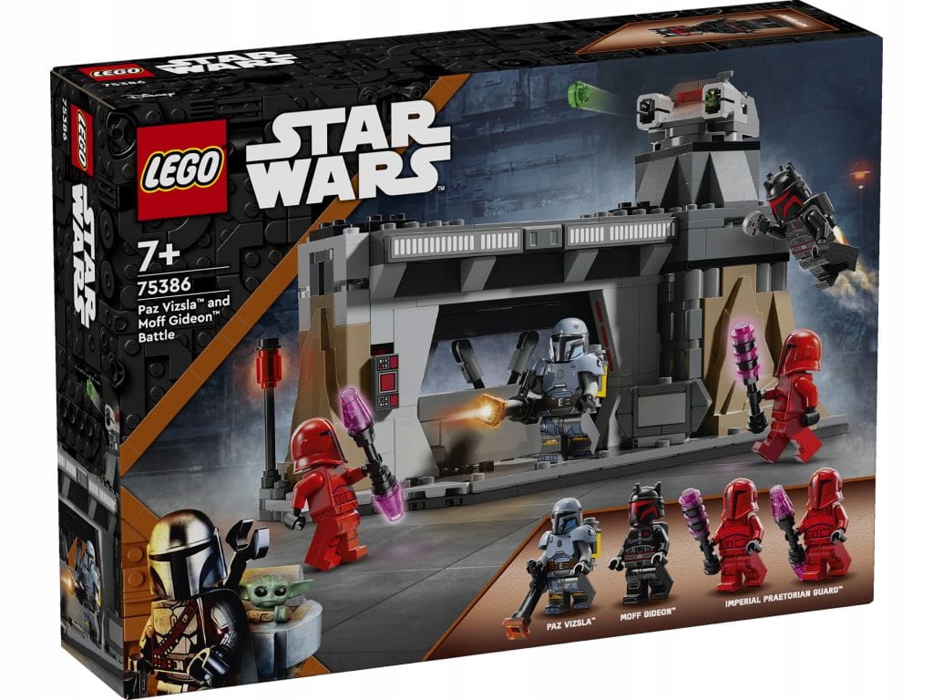 Lego 75386 Star Wars Souboj Paza Vizsly a Moffa Gideona
