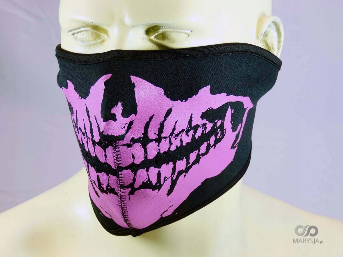 Maska na twarz neopren czaszka motor rower quad Liczba sztuk 100 szt.