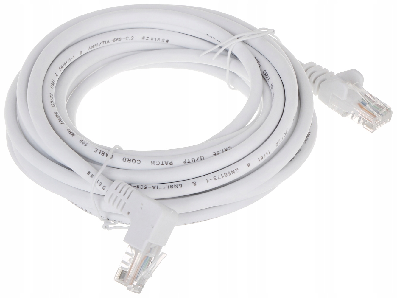 

Patchcord RJ45/5.0-PK/W biały kat.5e 5.0m