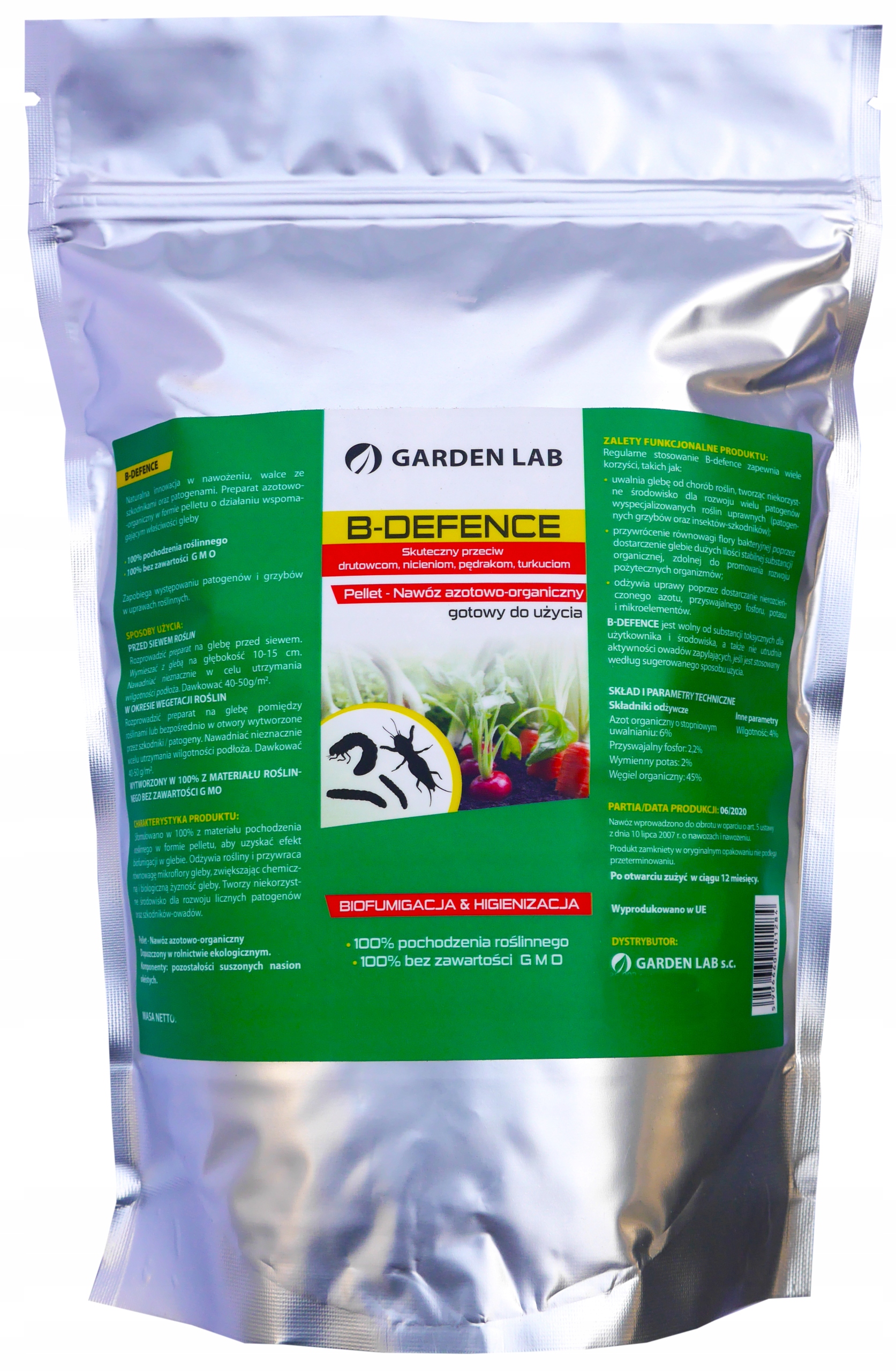 

B-defence Nawóz Środek Na Turkucie Pędraki 3 Kg