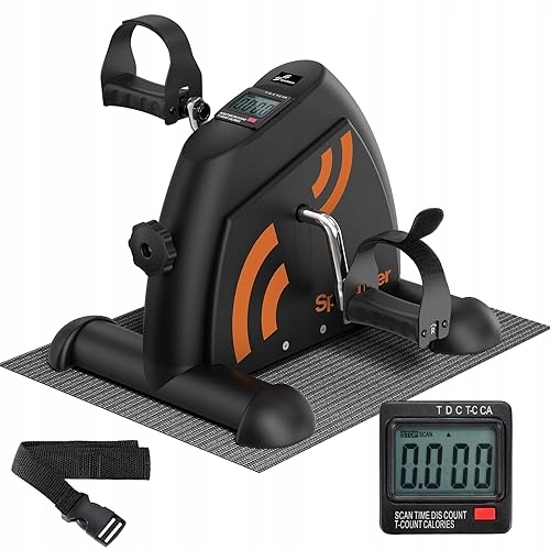 P/34 Trenażer Pedałów Dla Seniorów Mini Rower Domowy Wyświetlacz LCD