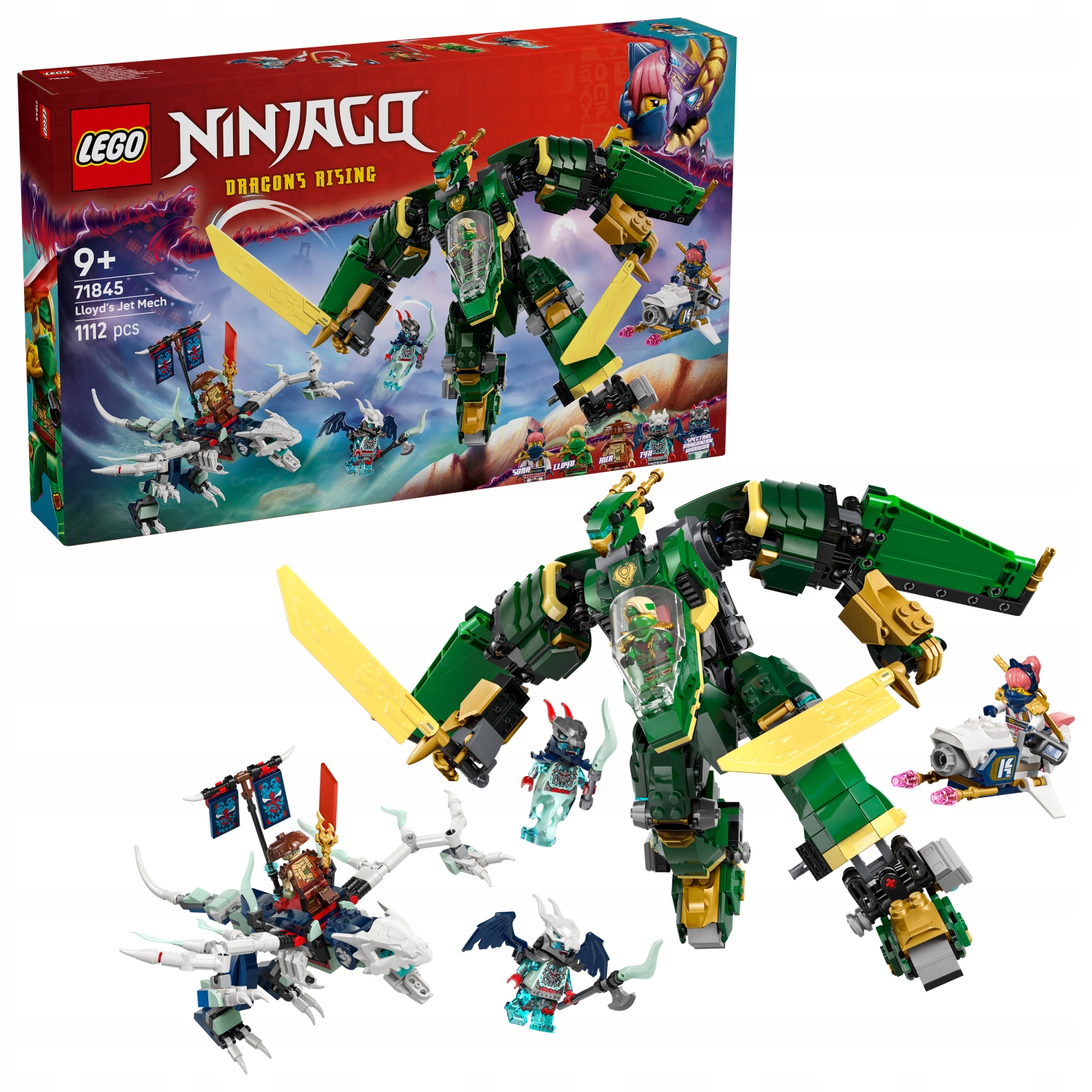 Lego Ninjago 71845 Lloydův tryskáčový robot