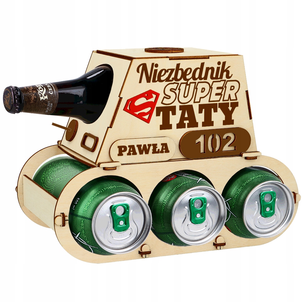 

Czołg na Piwo alkohol Urodziny skrzynka 18