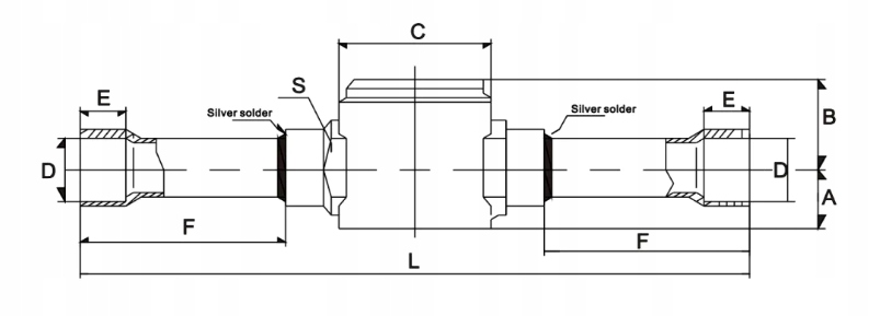 WZIERNIK CIECZY Z INDYKATOREM WILGOTNOŚCI 7/8 22mm Model BLR/SG-078S