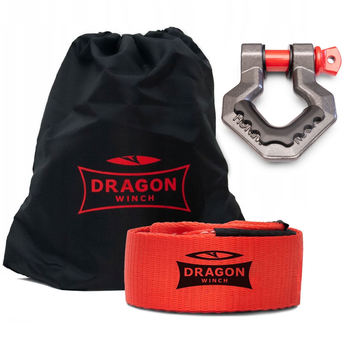 Dragon Winch Sklo 5/8 3 T 11 cm Pas 3M 9T II pro naviják Quada Atv