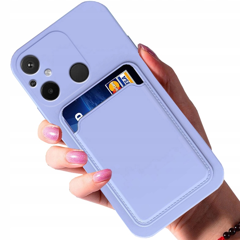 

Etui do Xiaomi Redmi 12C Soft Card Case Szkło