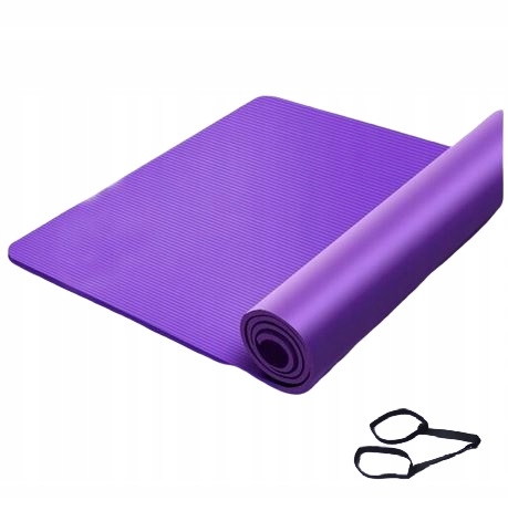 

gruba mata do ćwiczeń jogi fitness 185x80x1,5cm