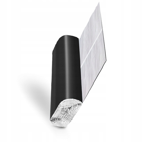 Komínová páska Olověná Plochá Samolepicí 300 mm Ral 9005 Černá