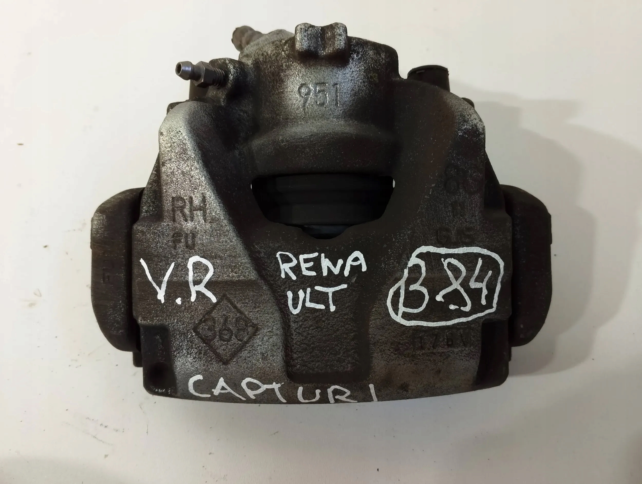 Renault Captur calipers