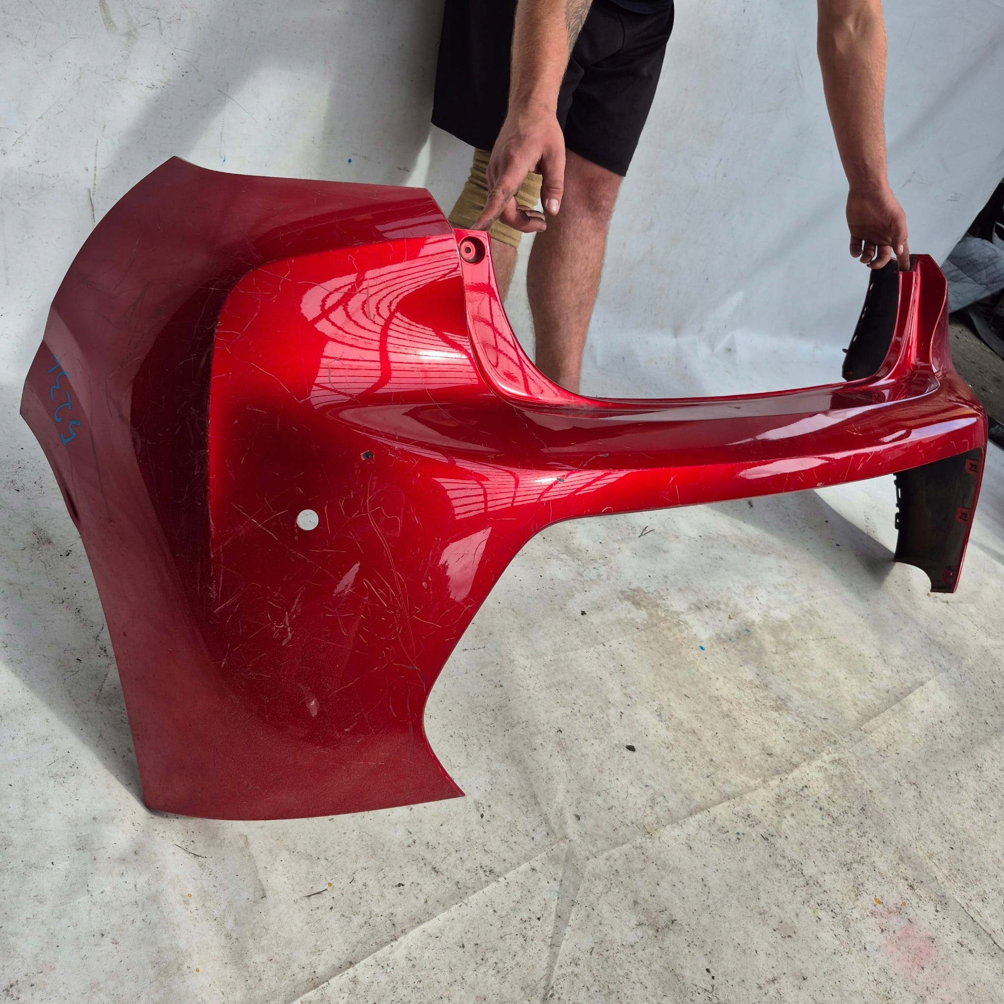 PEUGEOT 208 II 19- bumper rear part rear 4XPDC