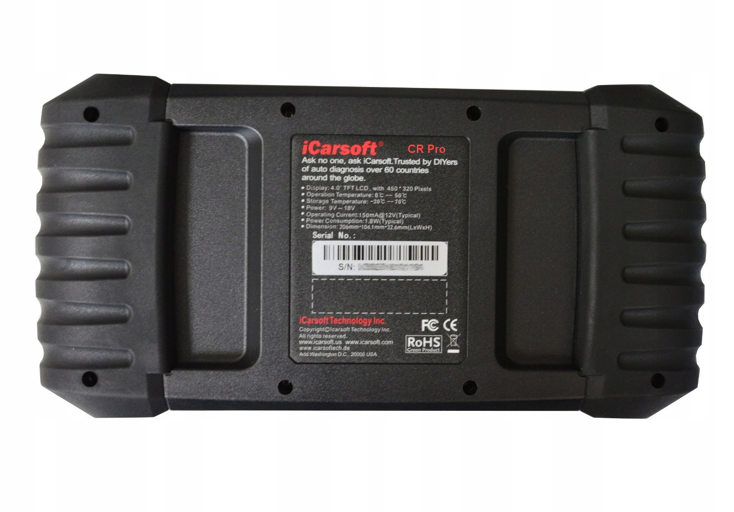 UNIWERSALNY SKANER OBD2 iCarsoft CR PRO J.POLSKI Marka iCarsoft