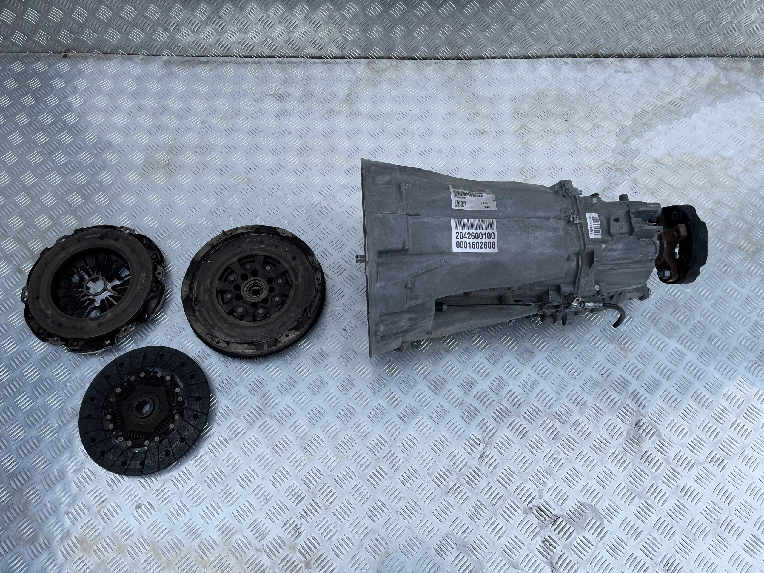 SKRZYNIA BIEGÓW W204 320 CDI MANUAL SPRZĘGŁO