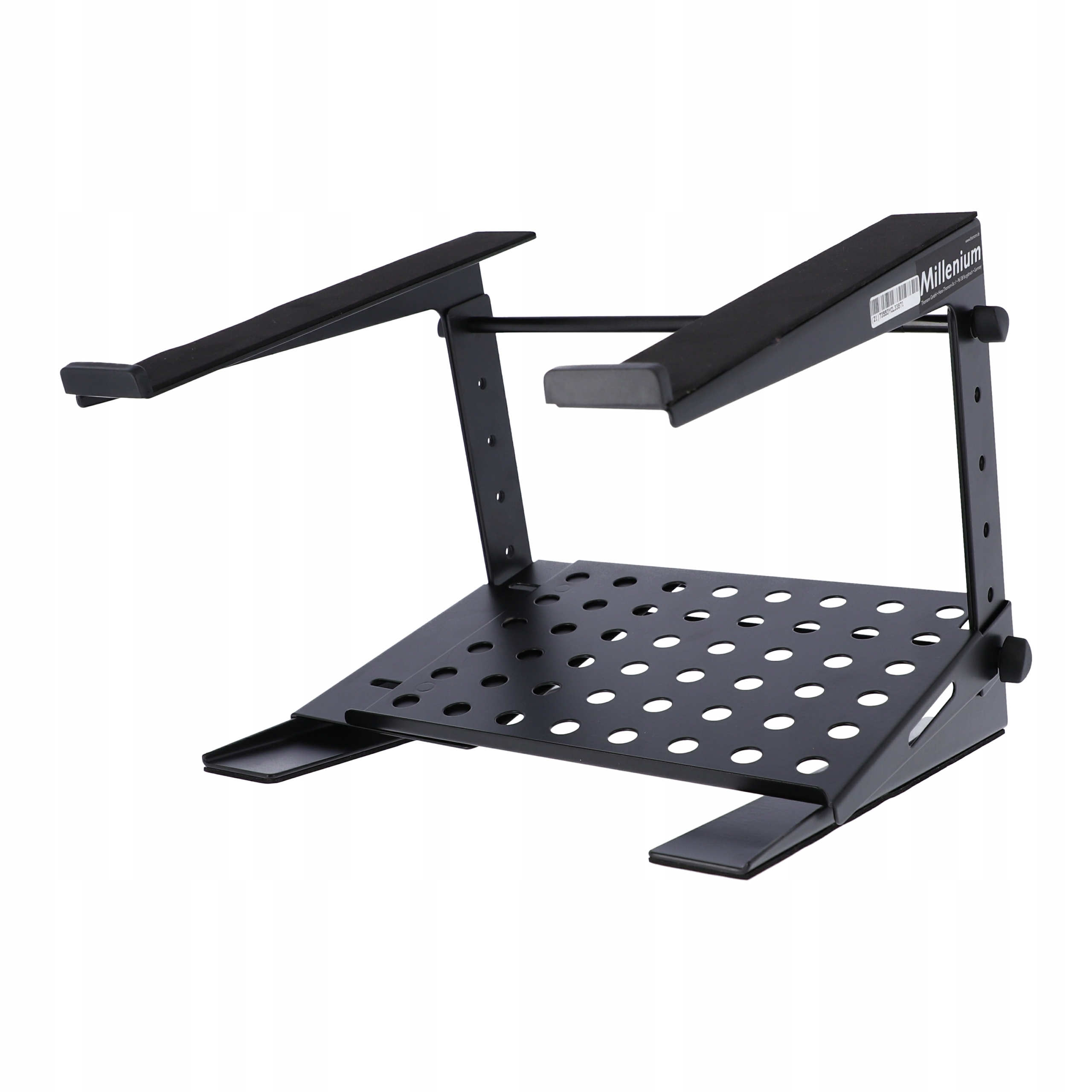 Podstavec stativový stolek pod notebook dvojitý černý Millenium Dock