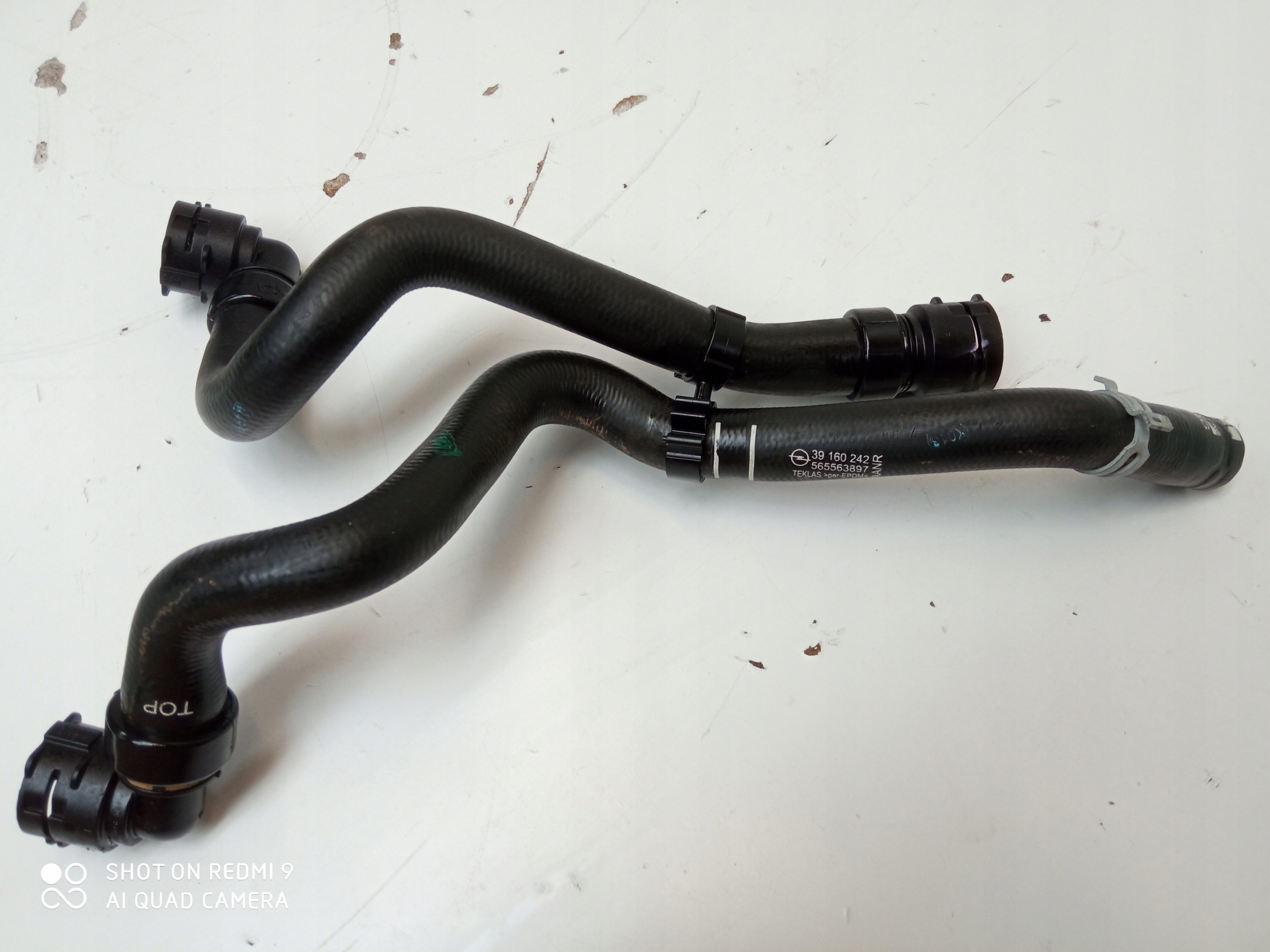 OPEL ASTRA K LIFT crijevo prijenos vode 1.2T 39160242