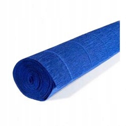 KREPINA NIEBIESKA OZDOBNA BIBUŁA MARSZCZONA KREPA Rodzaj marszczona