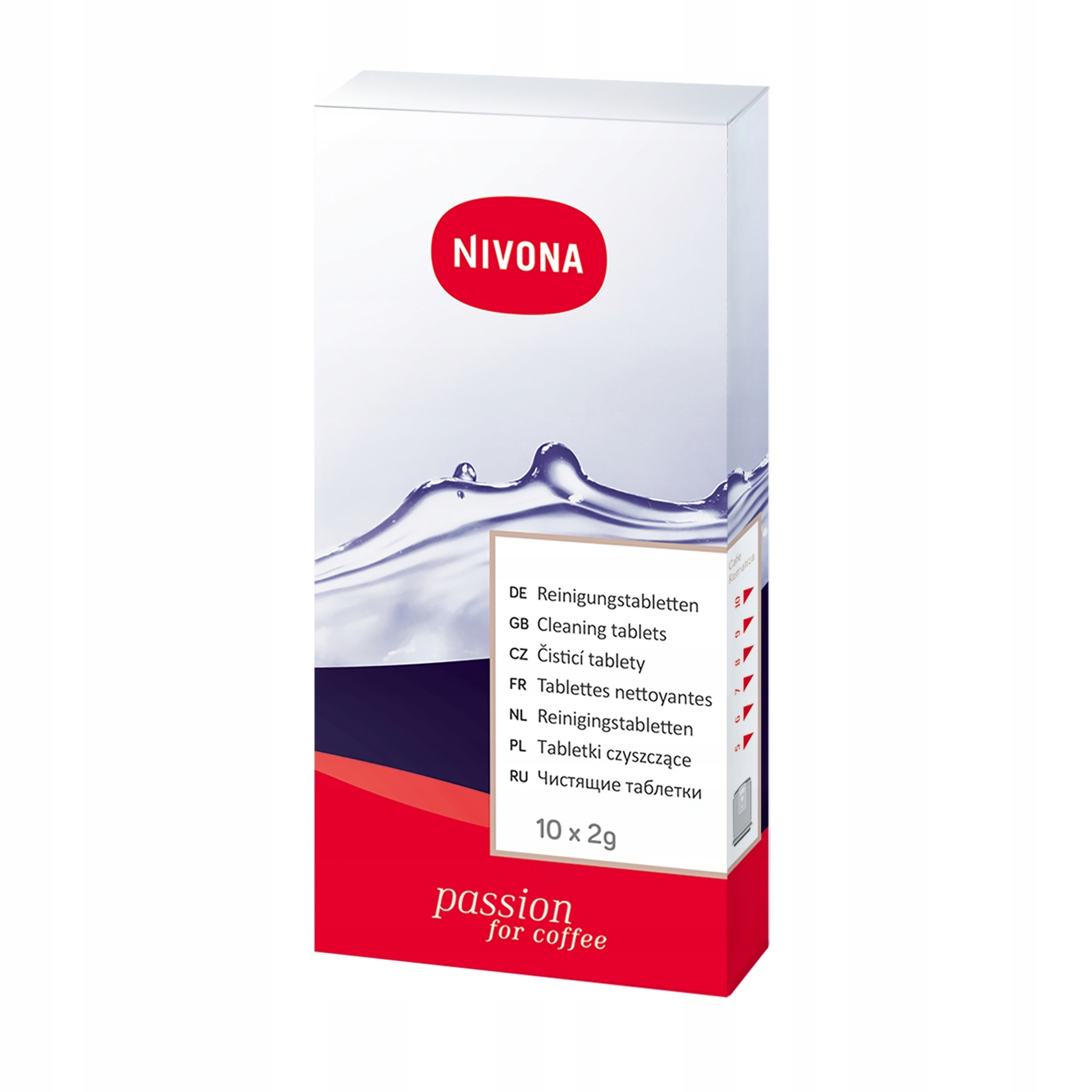 

Nivona Nirt 701 tabletki czyszczące ekspr.10 szt.