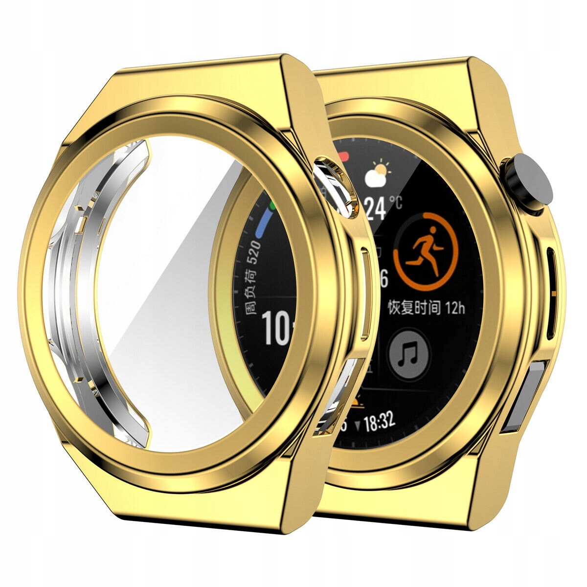 ETUI SILIKONOWE DO HUAWEI WATCH GT3 SE - KOLORY Pasuje do modelu Huawei Watch GT 3 SE
