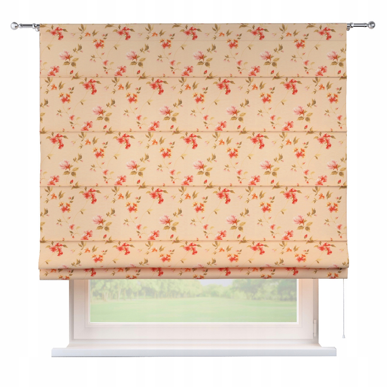 Hotová římská roleta Torino 130 x 170 cm zelená