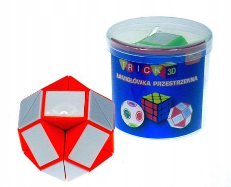 KOSTKA LOGICZNA UKŁADANKA PRZESTRZENNA 7CM