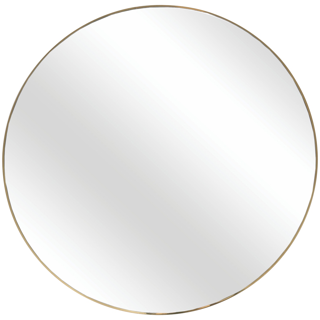 

Lustro Lusterko Ścienne Okrągłe Złote Glamour 50cm
