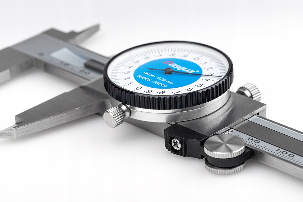 Suwmiarka zegarowa 150mm / 0,02mm PRO DASQUA Marka inna