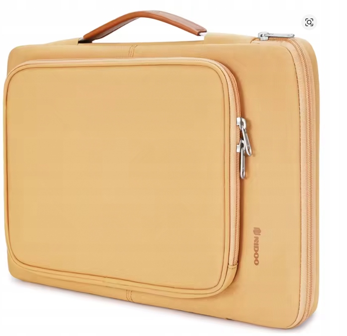 Pokrowiec na laptopa, ultrabooka 15,6" 16" wodoodporny beżowy Nidoo