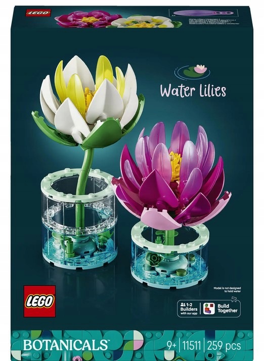 Stavebnice Vodní Lilie 11511 Lego Botanicals