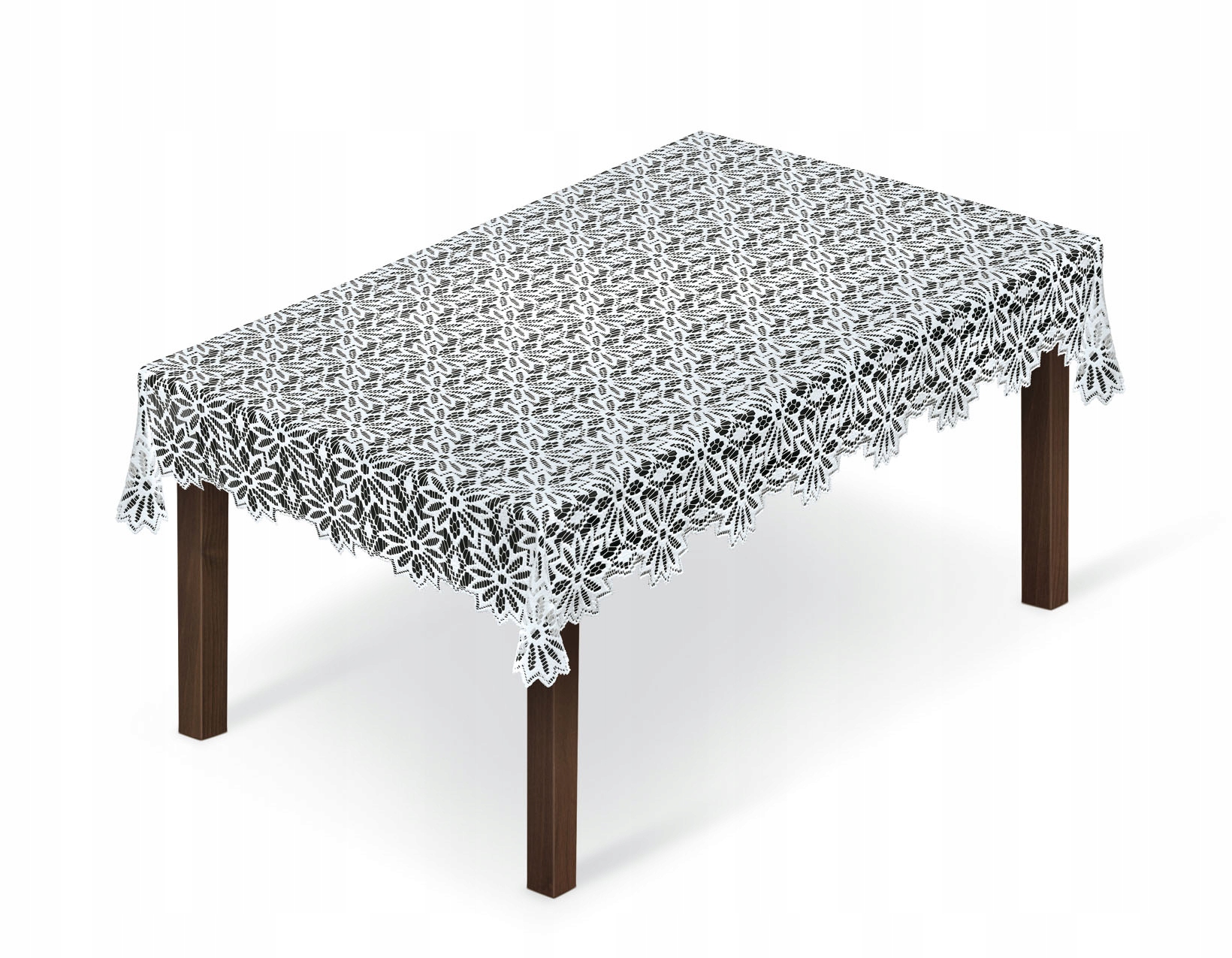 

Obrus Żakardowy Prostokątny 100x150cm Biały 250130
