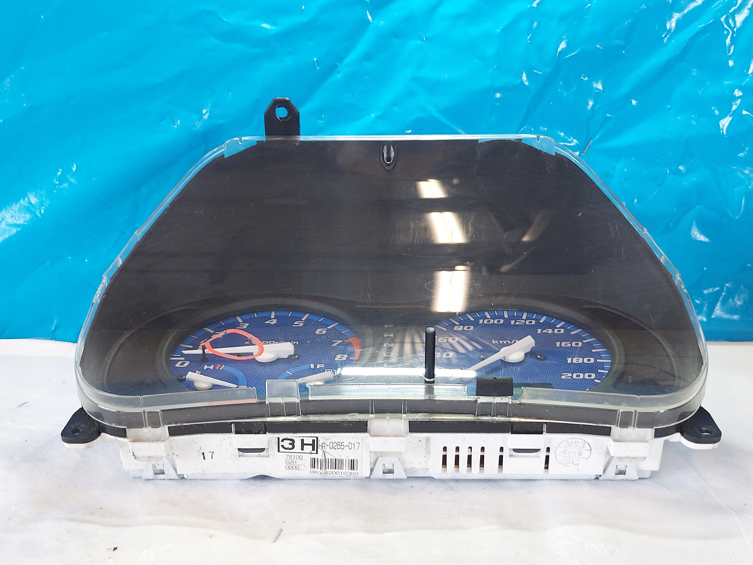 dials clock HONDA HRV GH 1.6 4WD HR0265017