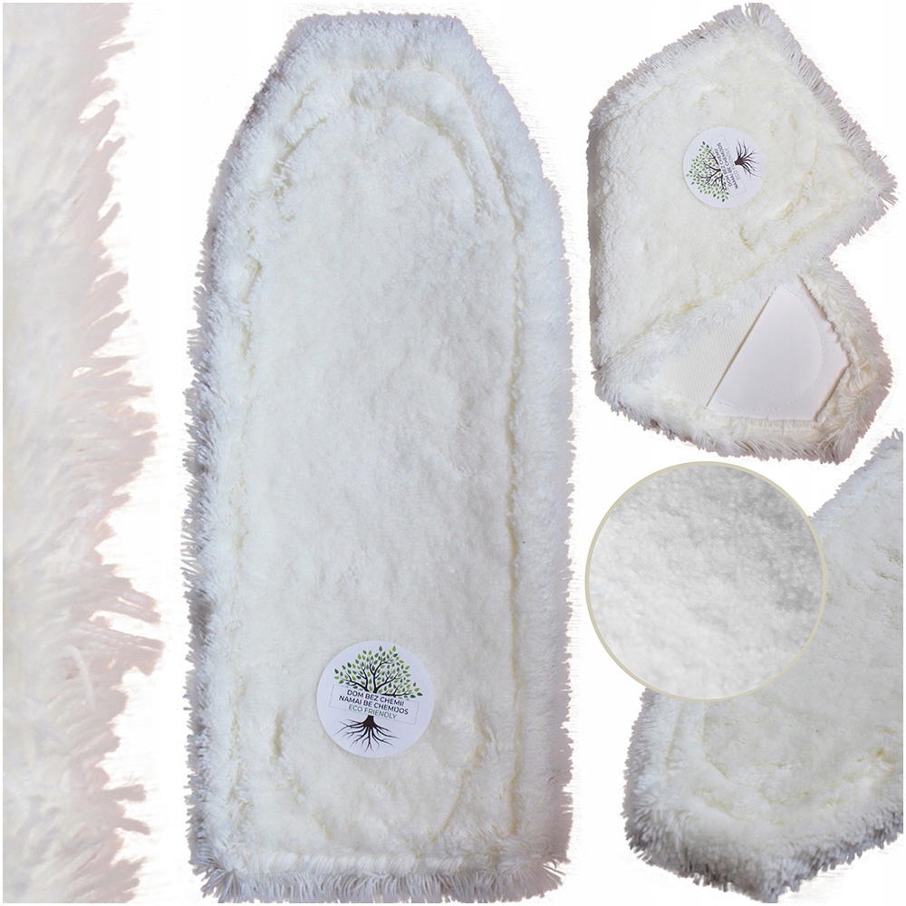 Polštář Raypath Bílá vložka do mopu Stopa Dlaždice Okna za mokra