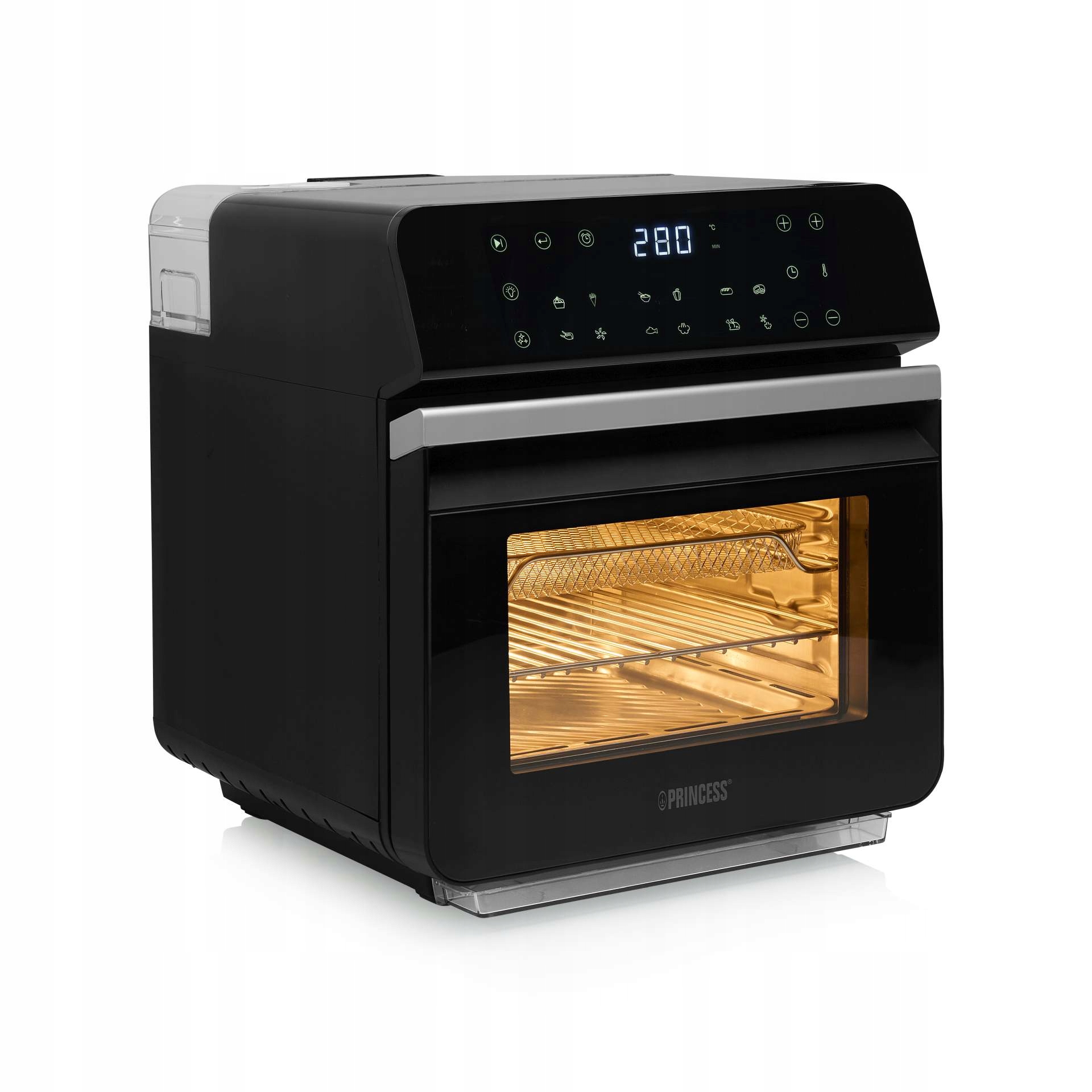 Princess 182085 Digitalná parná fritéza a rúra 2v1 10 l