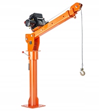 Elektrický jeřáb na korbu nákladního vozu 1100 lbs/500 kg s navijákem 3500 lbs a nastavitelným ramenem