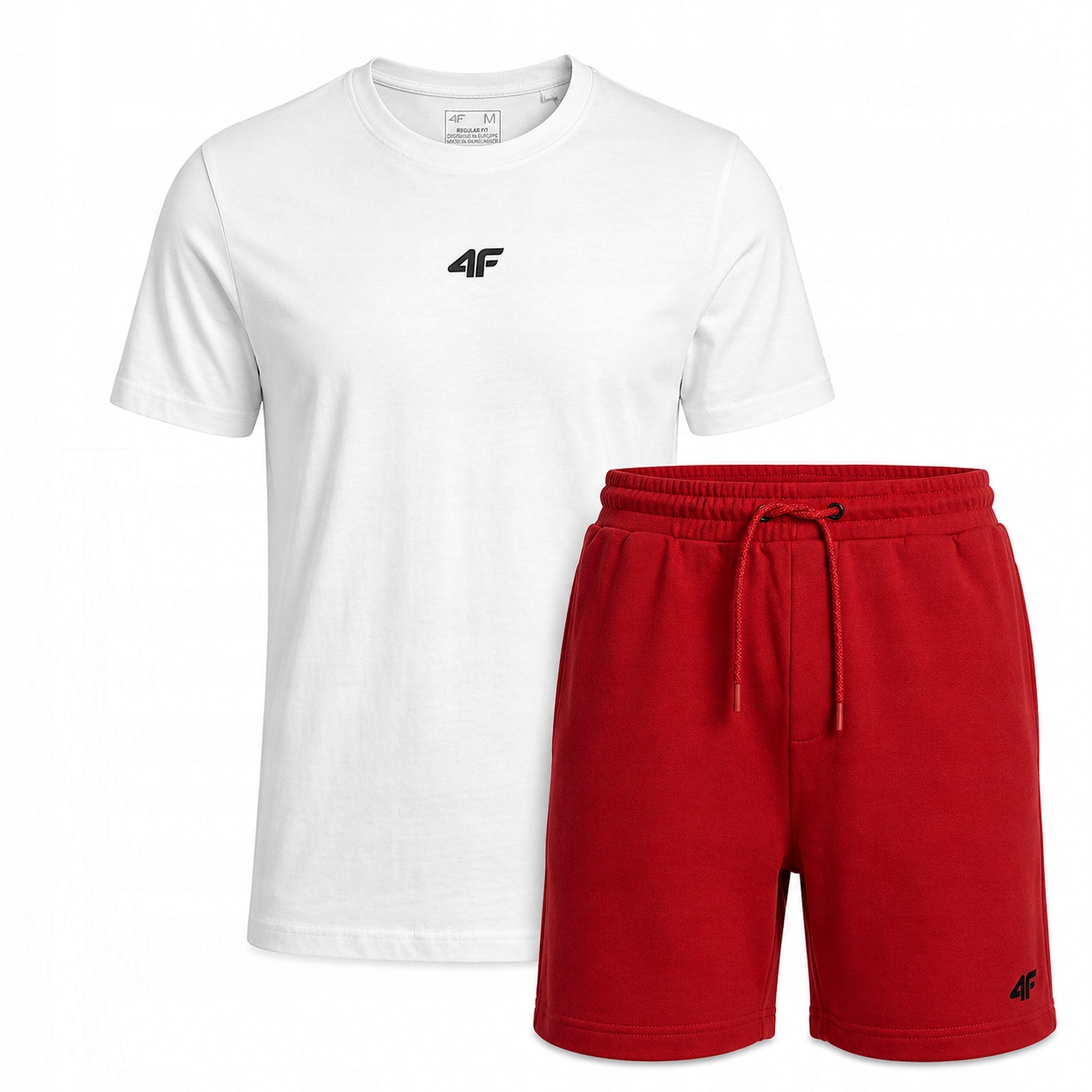 Komplet 4F Pánské Tričko Kraťasy Sportovní Set Pro Každodenní Nošení 4XL SS26