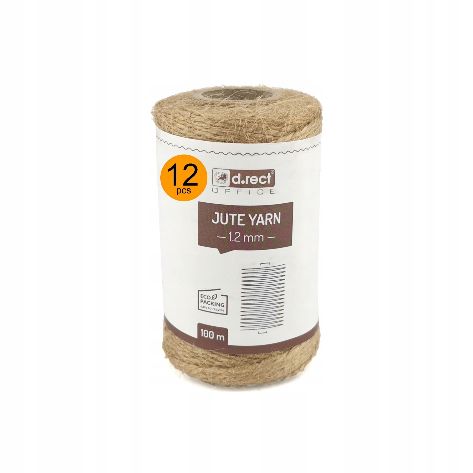 Špagát Jutový 1.2mm 100m Na Cívce 12ks