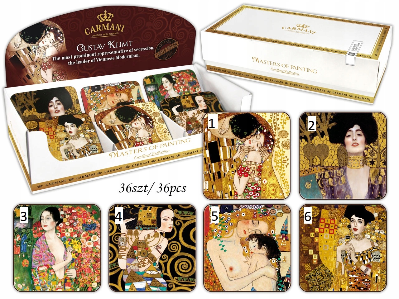 

Podkładka Korkowa Gustaw Klimt