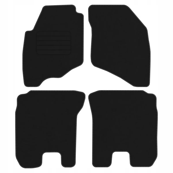Honda City 02-08 Koberce velurové Comfort černé