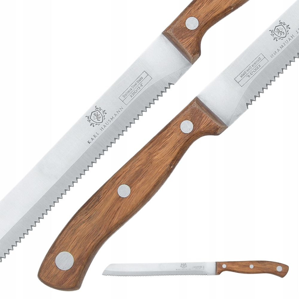 

Nóż Kuchenny Do Chleba Pieczywa Z Ząbkami 20 CM