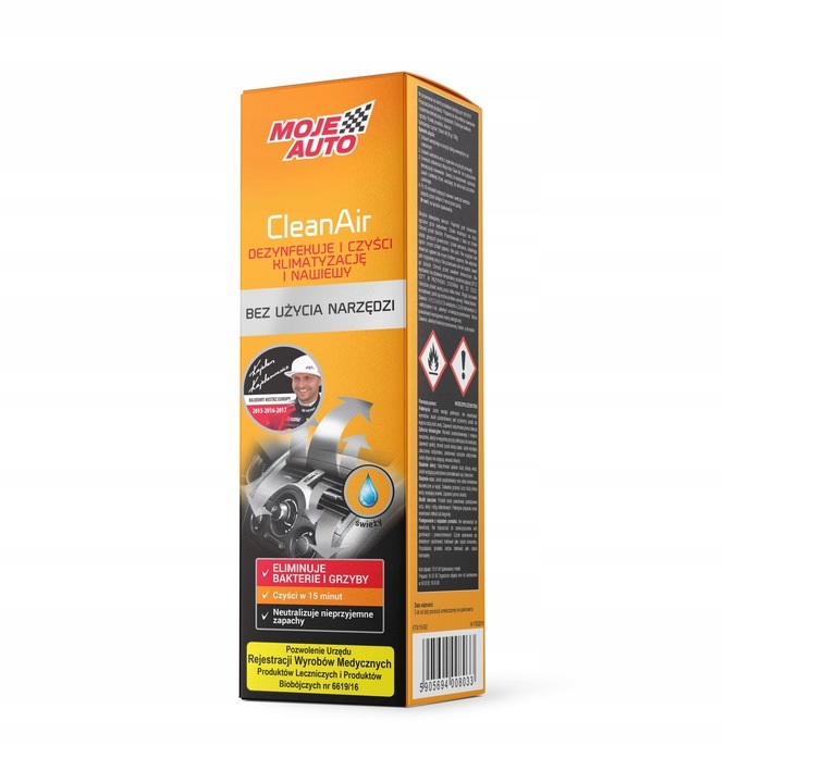 MOJE AUTO ODGRZYBIACZ DO KLIMATYZACJI ŚWIEŻY 150ML