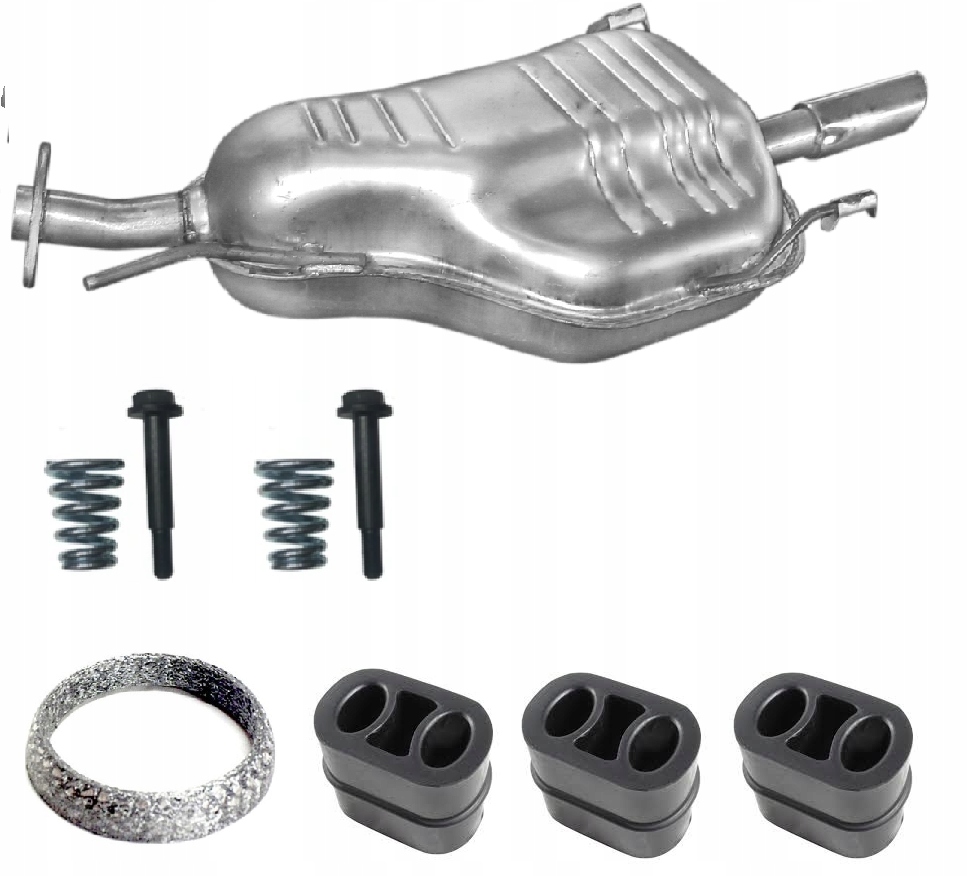 OPEL ASTRA G 2 II 1.8 2.0 HATCHBACK TŁUMIK KOŃCOWY