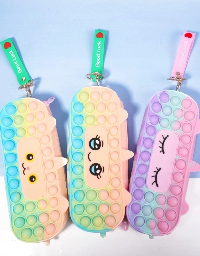 POP IT PIÓRNIK SZKOLNY ANTYSTRESOWY PUSCH BUBBLE Wiek dziecka 2 lata +