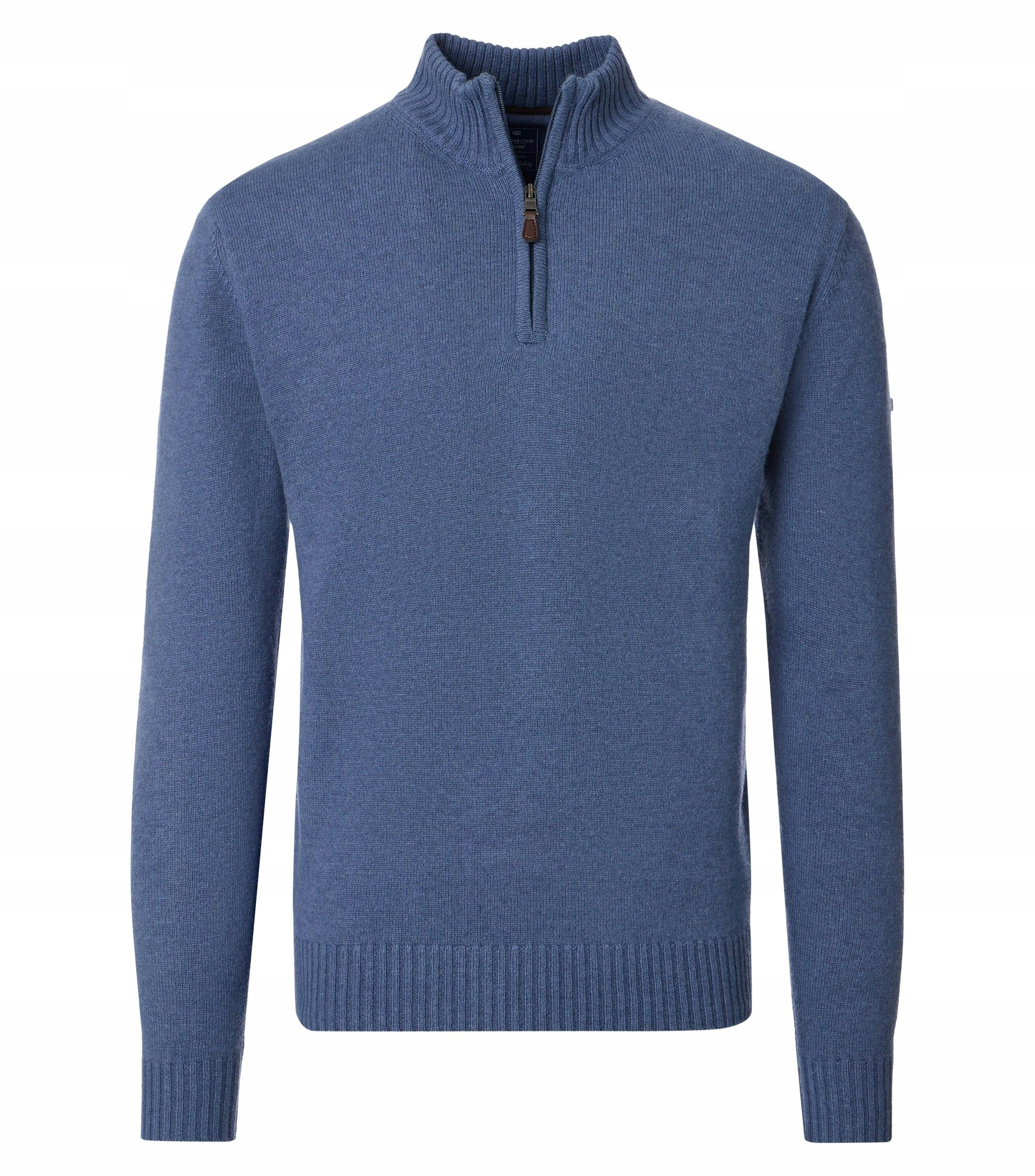 Redmond Velké Rozměry Vlněný Svetr Rozepínací Pod Krkem 3XL 144 cm