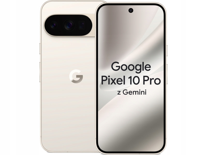 Smartfon Google Pixel 10 Pro 5G 16/256GB 6.3" 120Hz Porcelanowy