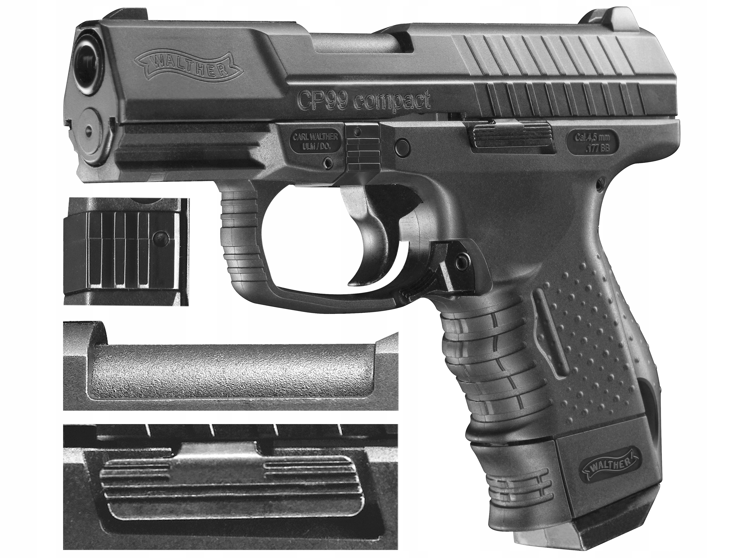Pistolet wiatrówka Walther CP99 Compact 4,5 mm Bb