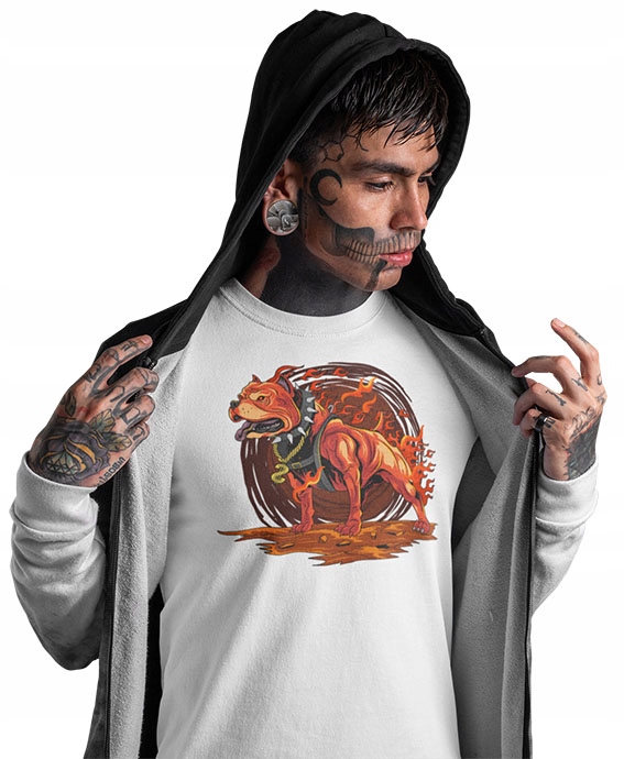 

Koszulka tshirt z nadrukiem Psa Buldoga na prezent