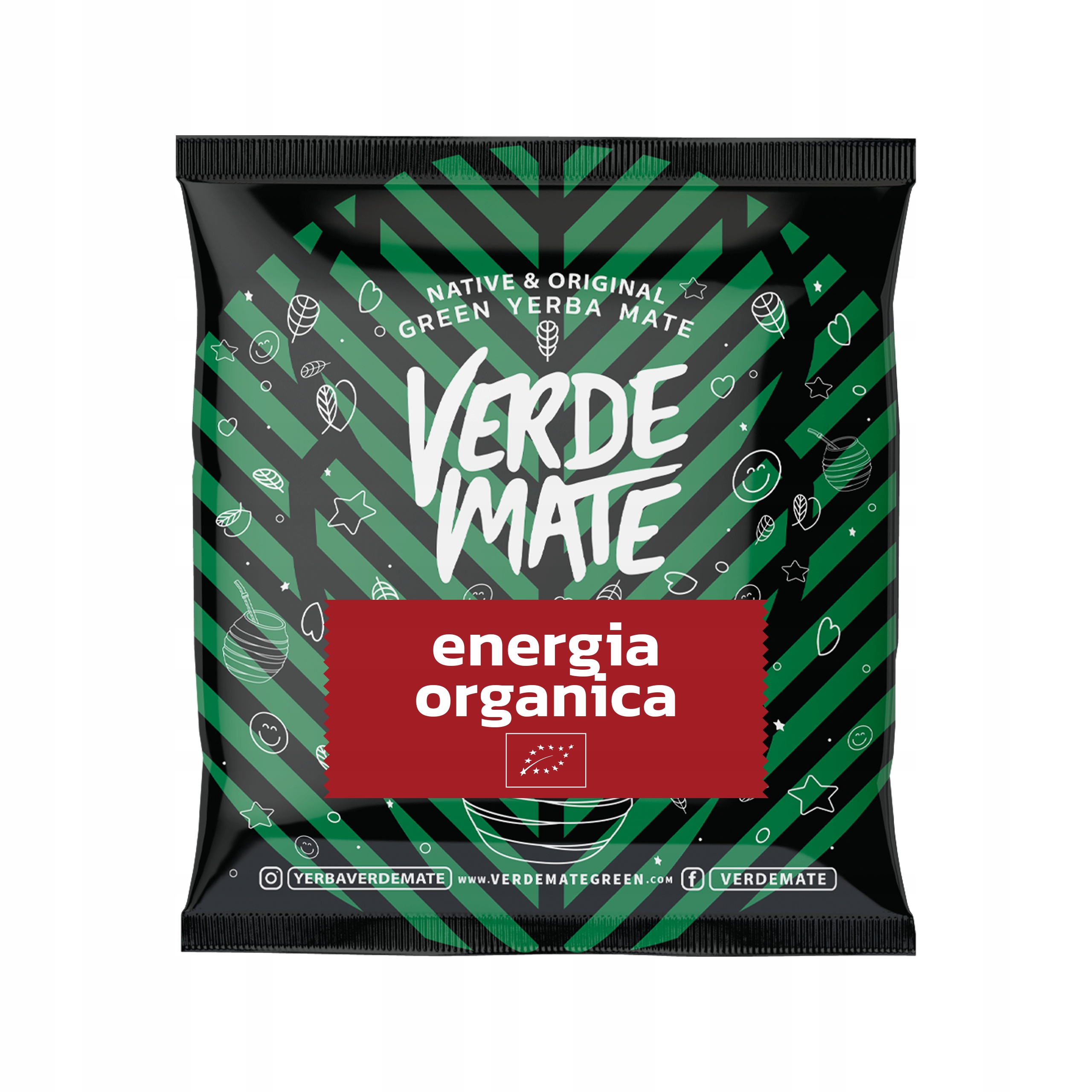 Levně 9 x Verde Mate Green Organica Energia Guarana 50 g