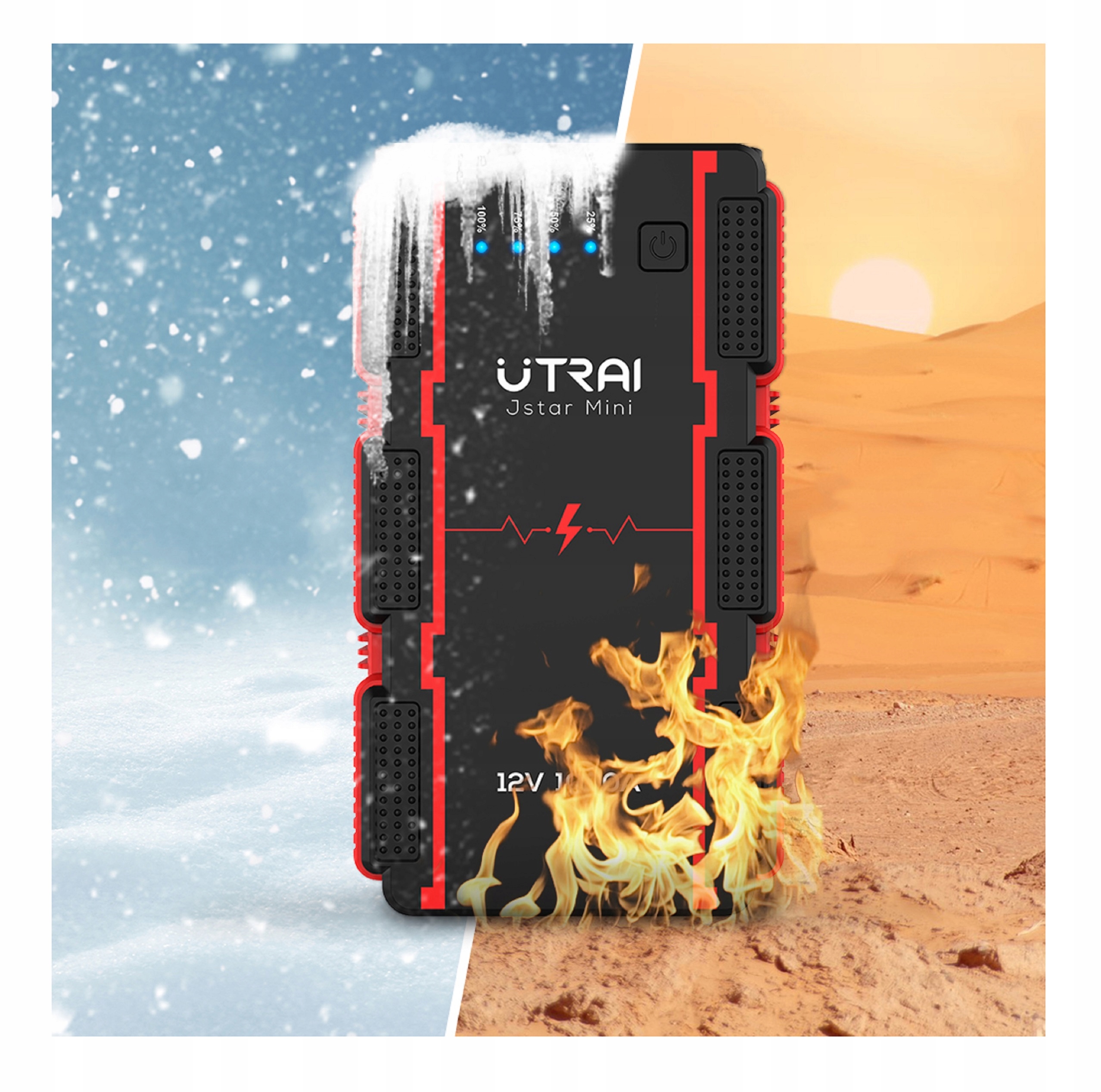 POWERBANK DO SAMOCHODU STARTER BOOSTER ROZRUCH 12V Informacje o bezpieczeństwie CE