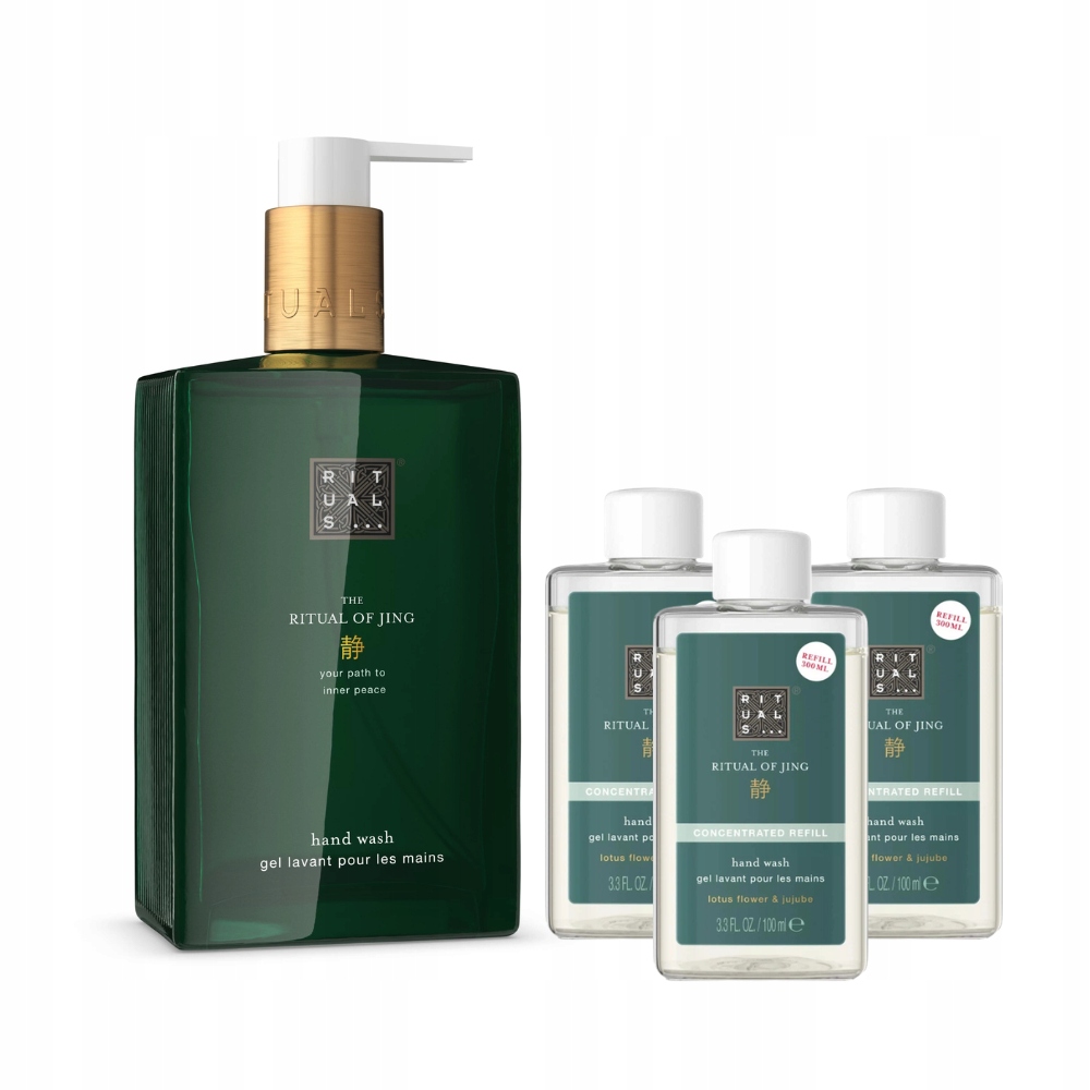 Rituals The Ritual of Jing Mýdlo na ruce 300 ml 3 doplňky