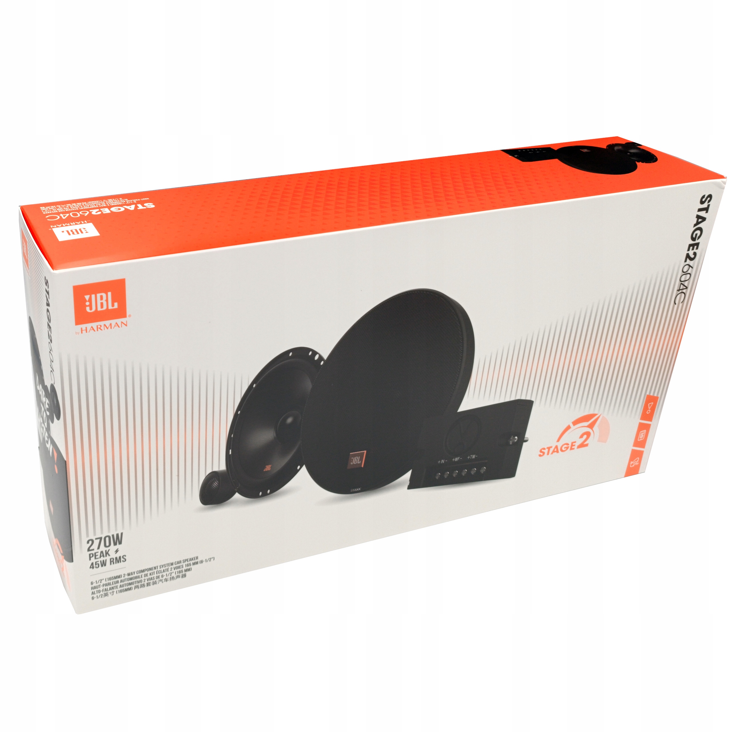 JBL 4 GŁOŚNIKI SAMOCHODOWE DYSTANSE DO SEAT LEON TOLEDO 1M VAG PRZÓD + TYŁ Głębokość mocowania 65 mm