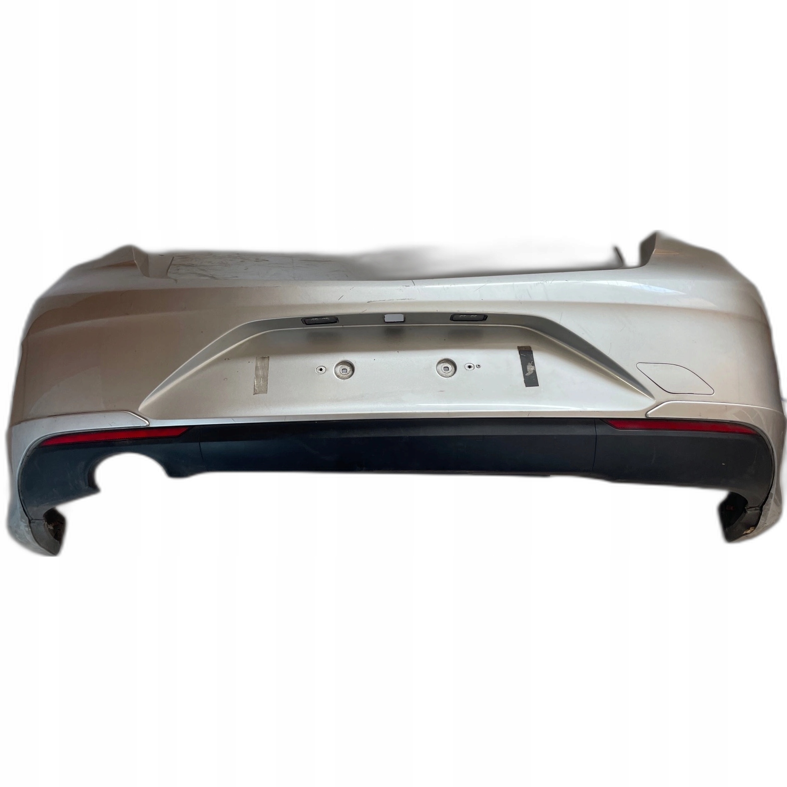 bumper rear part rear Opel Insignia B HB without PDC Srebrny